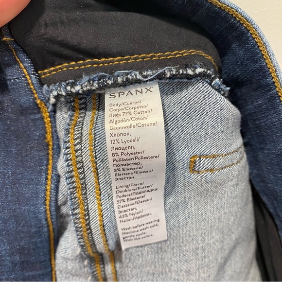 Spanx Distressed Ankle Skinny Jean - Picture 7 of 8